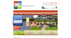 Desktop Screenshot of mebanking.com