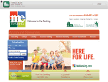 Tablet Screenshot of mebanking.com